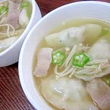 市販の水餃子 DE お手軽｢スープ餃子｣